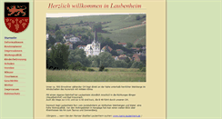 Desktop Screenshot of laubenheim.de